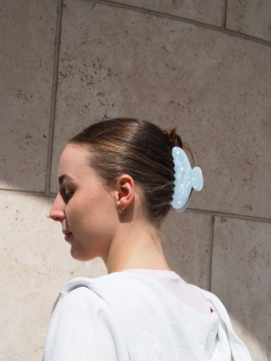 Blueberry Milk Nurse Hairclip