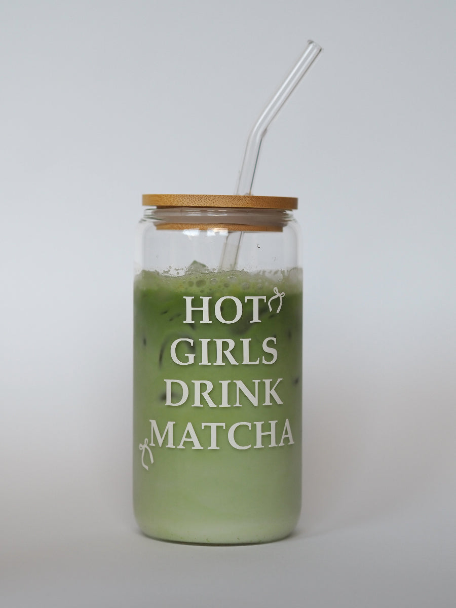 Matcha Babe Glas
