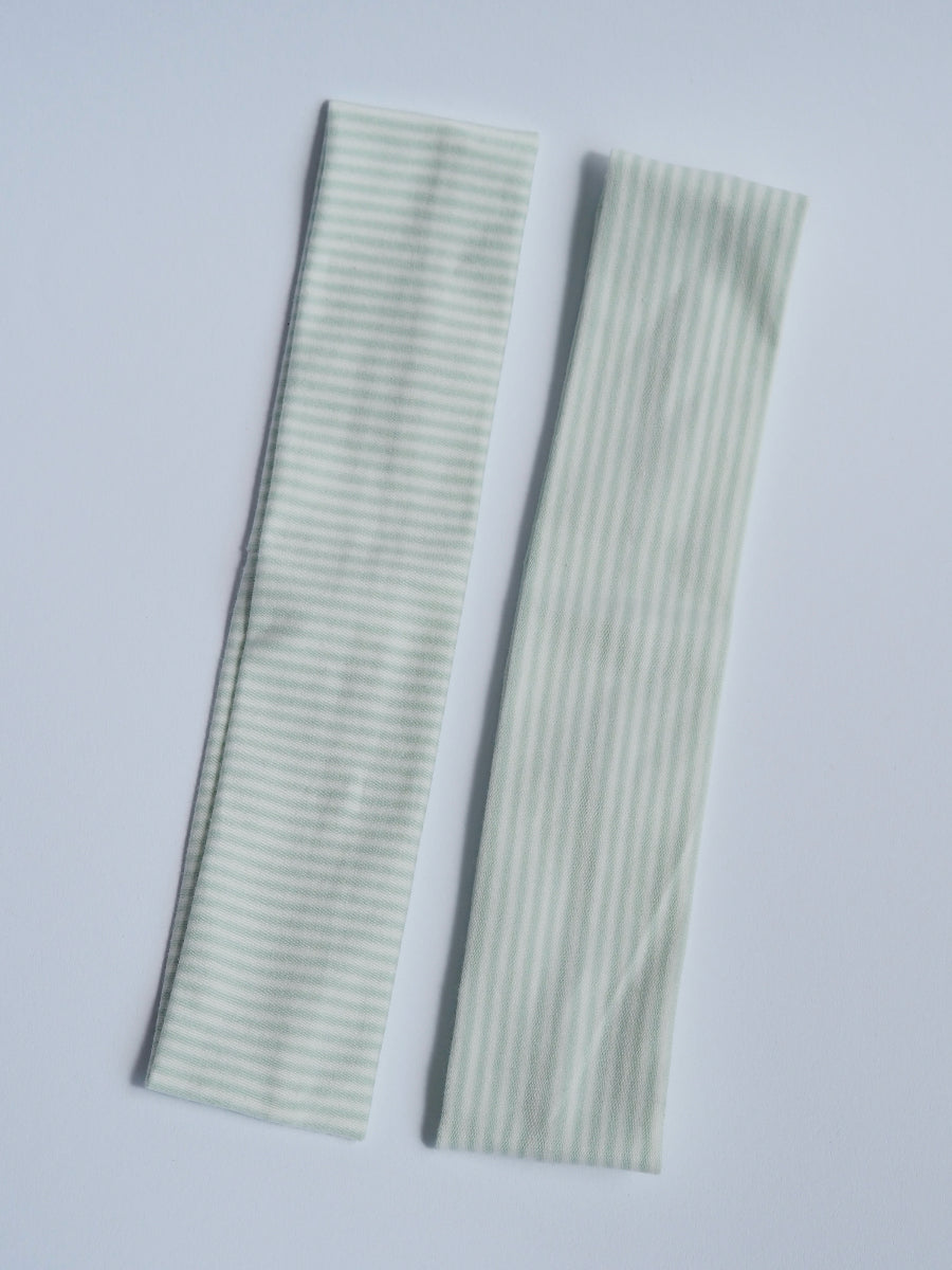 Minty Swirl Haarband Set