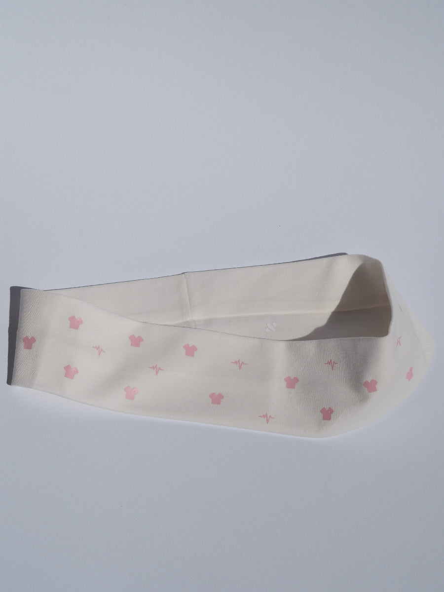 White Medicine Haarband