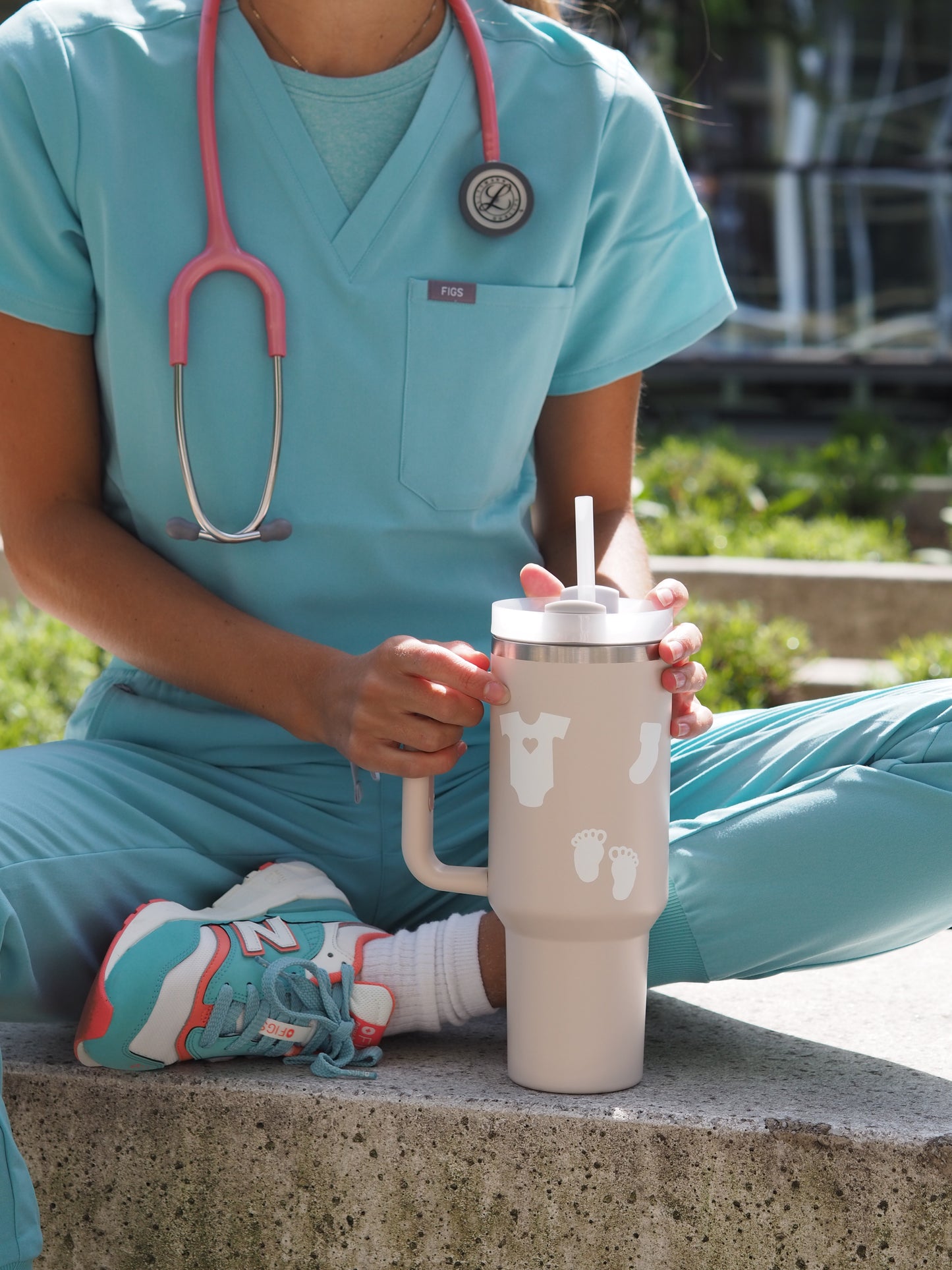 Pink Cloud Midwife Cup