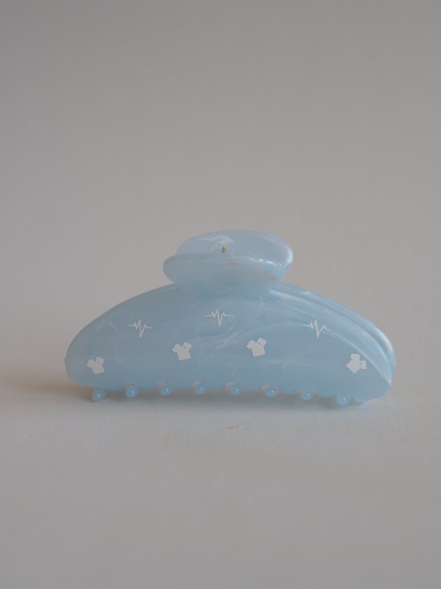 Blueberry Milk Nurse Hairclip