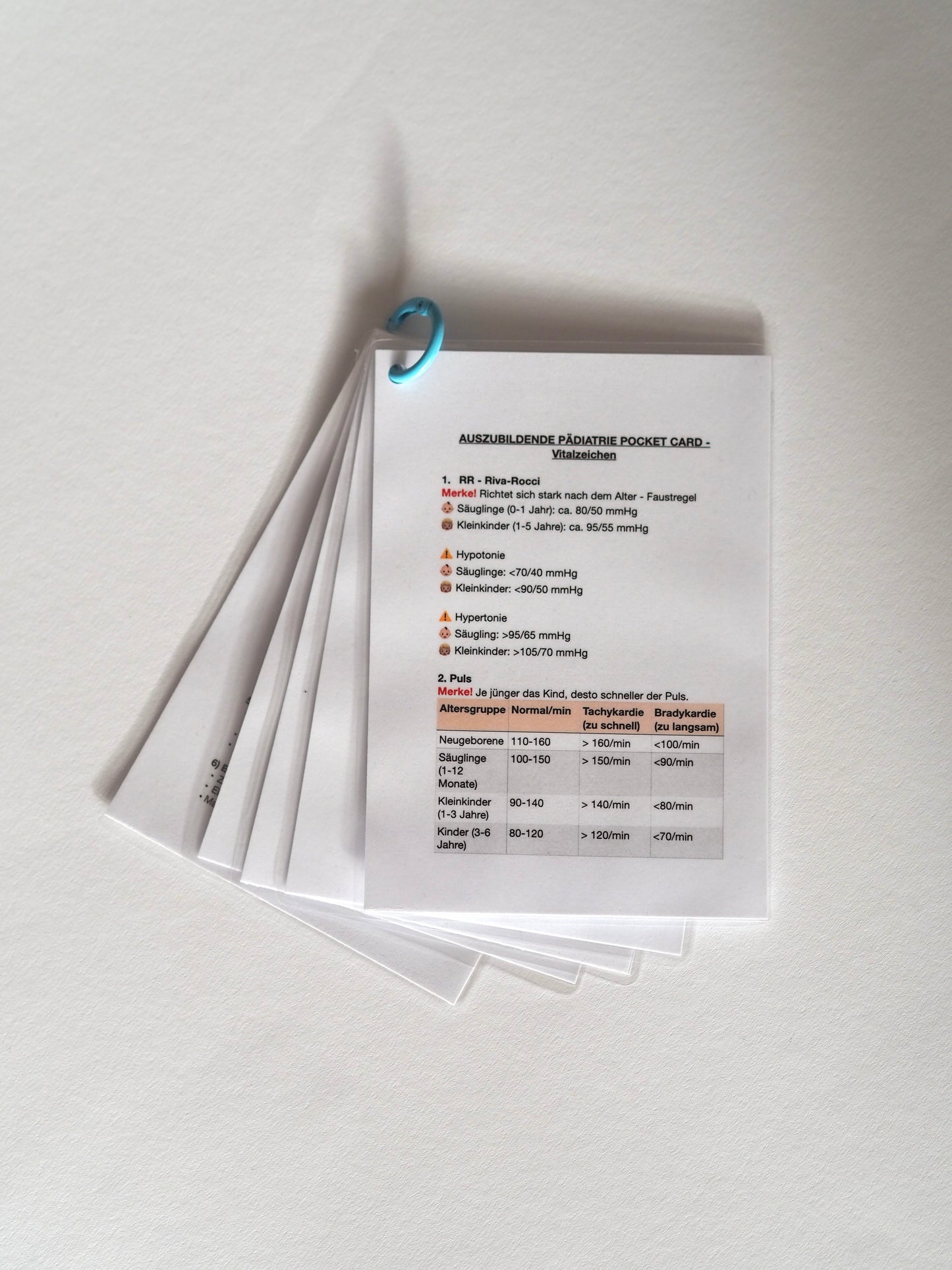 Pocketcard Pädiatrie