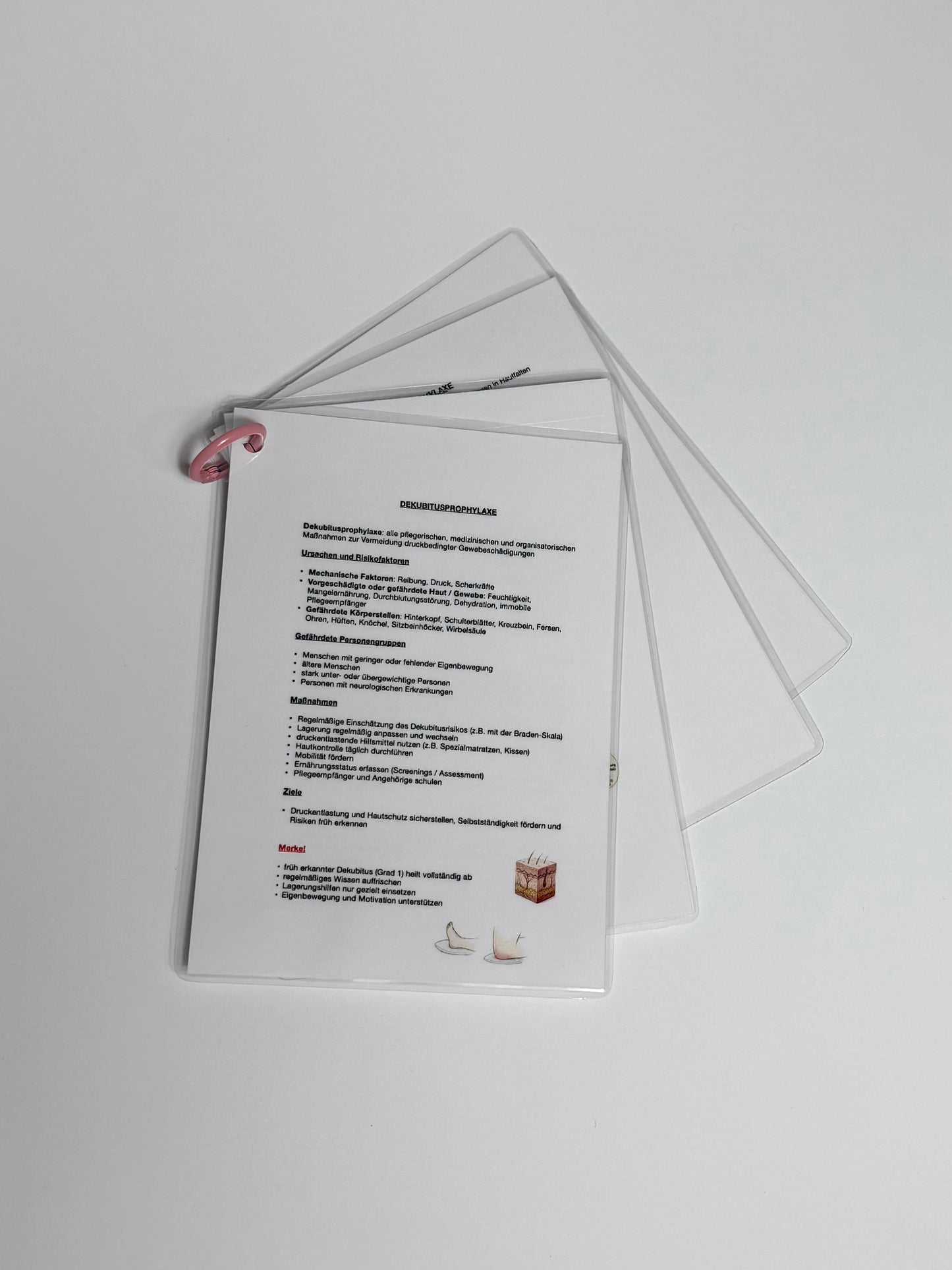 Pocketcard Prophylaxen
