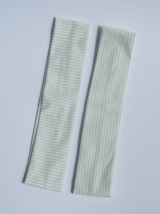 Minty Swirl Haarband Set