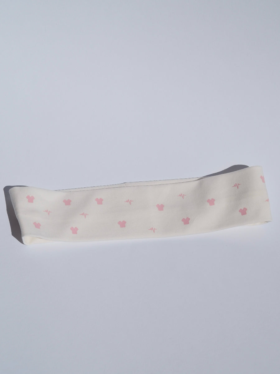 White Medicine Haarband