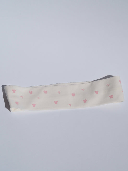 White Medicine Haarband