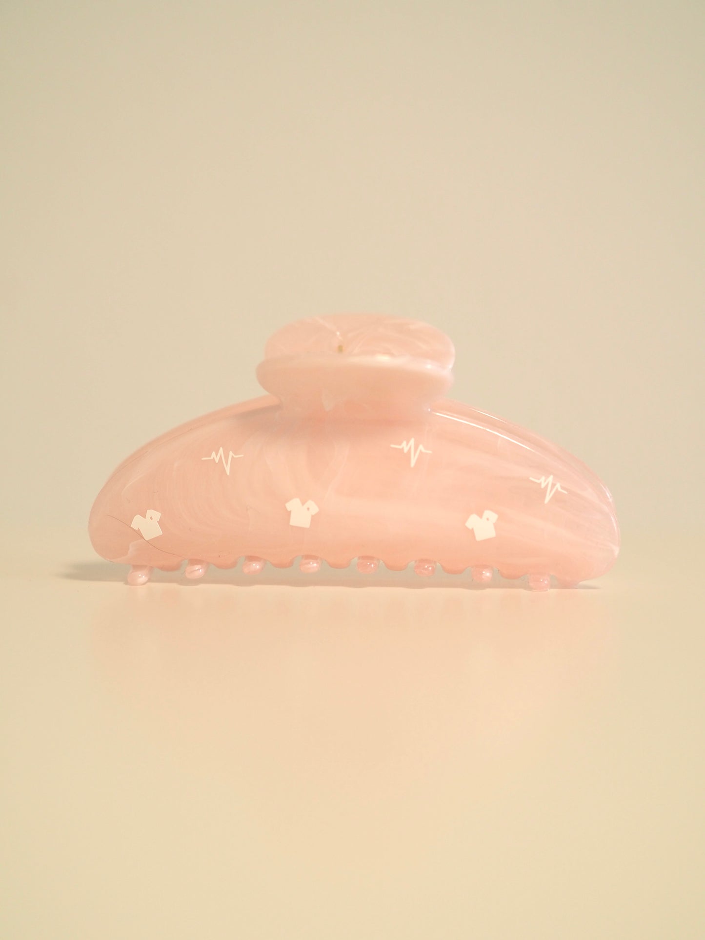 Pink Cloud MFA Hairclip