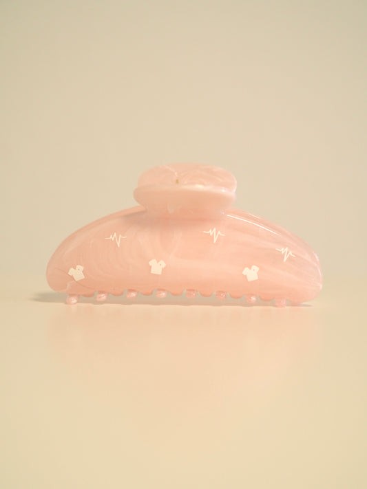 Pink Cloud MFA Hairclip
