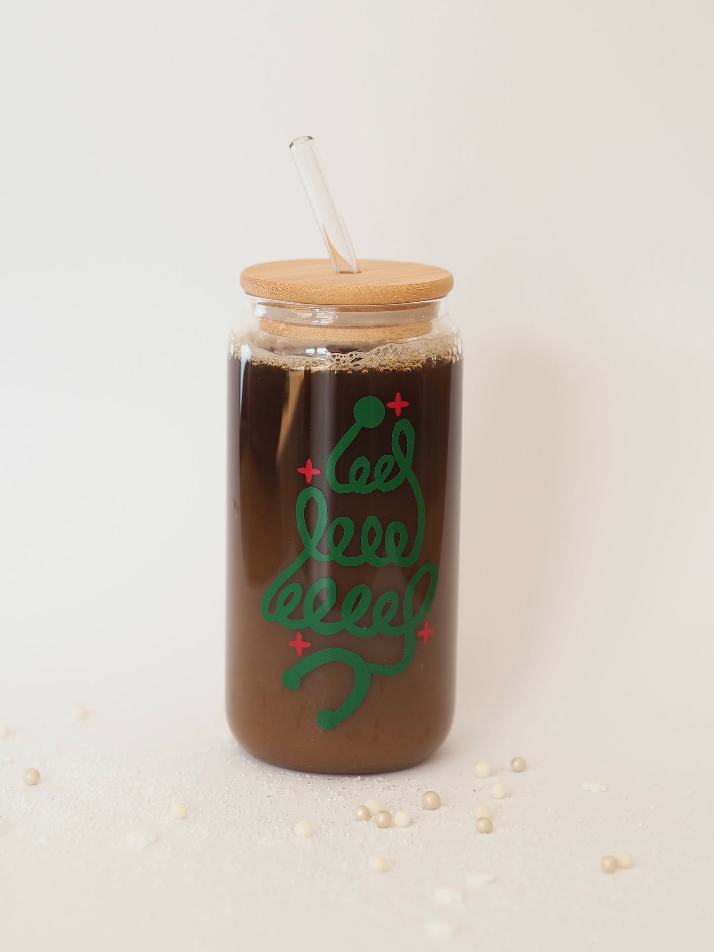 Christmas Holiday Nursey Glas