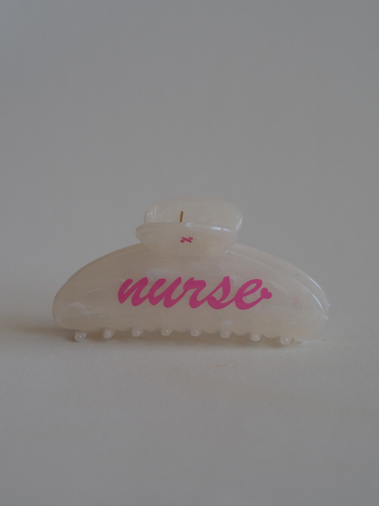 Creamy Dream Nurse Hairclip
